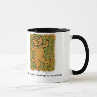 Funny Hat Cat Mug