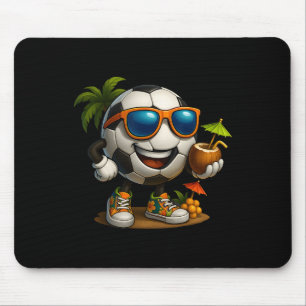 Funny Hawaii Soccer Ll Hawaiian Tropical Summer Va Mouse Mat