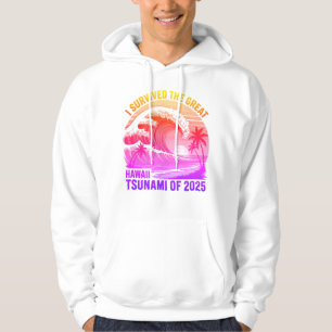 Funny Hawaiian Tsunami Survivor Shirt - 2025
