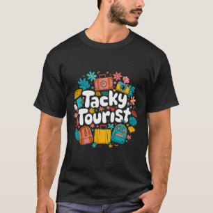 Funny Hawaiian Wacky Vacation Costume Idea Tacky T T-Shirt