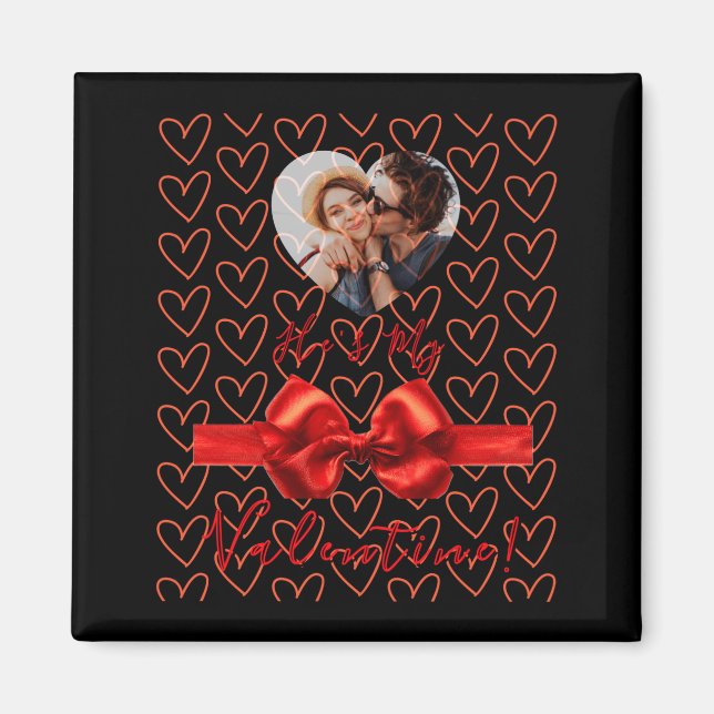 Funny He S My Valentine Womens  Magnet (Front)