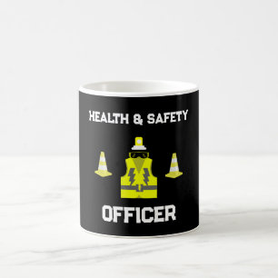 Funny Health And Safety   NEBOSH   Officer   Latte Coffee Mug