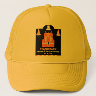 Funny Health And Safety   NEBOSH   Officer  Trucker Hat
