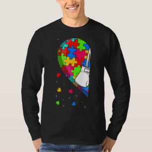 Funny Heart Boxing Autism Awareness Support Love S T-Shirt