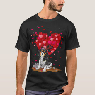 Funny Heart Shape Cavalier King Charles Spaniel Va T-Shirt