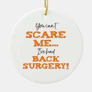 Funny Heart Surgery Recovery ‘Scare’ Ceramic Tree Decoration