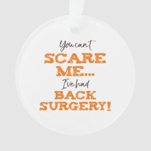 Funny Heart Surgery Recovery ‘Scare’ Ornament