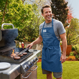 Funny Heartfelt Dad Definition Apron