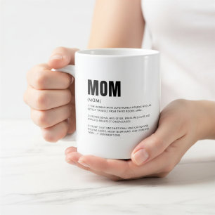 Funny Heartfelt Mum Definition Coffee Mug