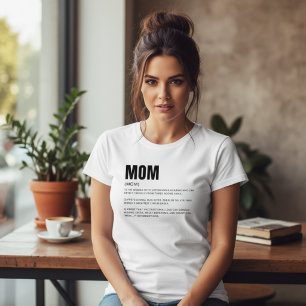 Funny Heartfelt Mum Definition T-Shirt
