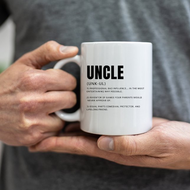 Funny Heartfelt Uncle Definition Coffee Mug (Creator Uploaded)
