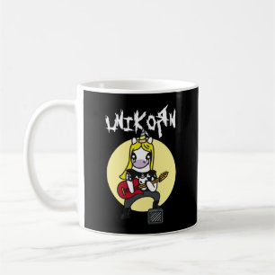 Funny Heavy Metal Unicorn Coffee Mug