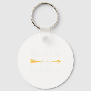 Funny Heels Down Horseback Horse Riding Gift Girl Key Ring