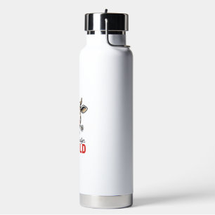 Funny Heifer Cow Vintage Engraving Shirt Design_1 Water Bottle