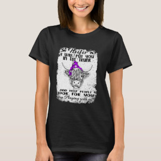 Funny Heifer I Will Put You In The Trunk Help Peop T-Shirt