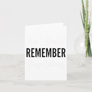 Funny Heimerheimer Dementia Card