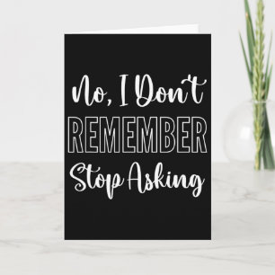 Funny Heimerheimer Dementia  Card