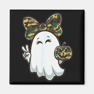 Funny Hello Hunting Season Halloween Camouflage Ca Magnet