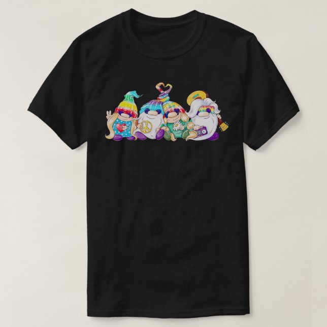 Funny Hello Summer Cute Gnome Beach Vacay japanese T-Shirt (Design Front)