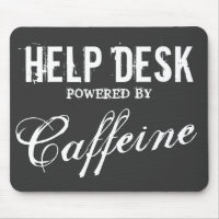 Funny help desk mouse pad | Office humour