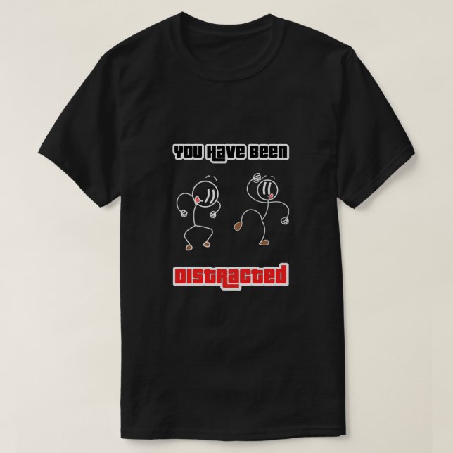 Funny Henry Stickmin Distraction Dance T-Shirt (Design Front)