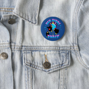 Funny Hens Night Chicken Party Humour 6 Cm Round Badge