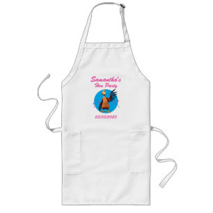 Funny Hens Night Chicken Party Humour Long Apron