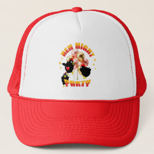 Funny Hens Night Party Funny Chicken  Trucker Hat