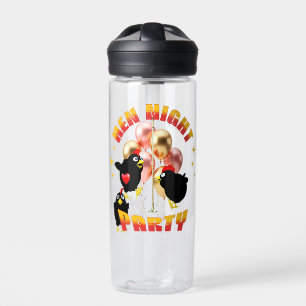 Funny Hens Night Party Funny Chicken Water Bottle