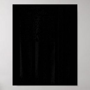 Funny Hes Back Trump Scan Code Qr, Distressed Amer Poster