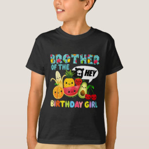 Funny Hey Bear Family Of The Birthday Girl Dancing T-Shirt