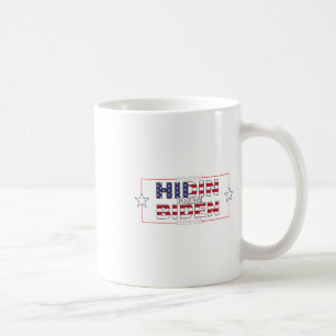 Funny Hidin From Biden - Anti Joe - Pro Trump  Coffee Mug