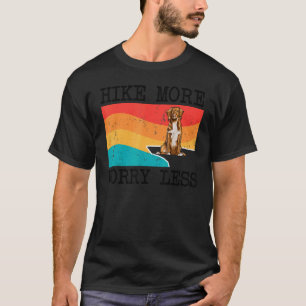 Funny Hike More Worry Less Duck Tolling Retrievers T-Shirt