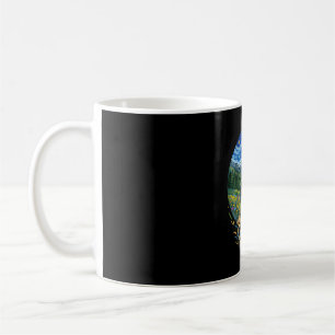 Funny hiker starry night art van gogh gogh hiking coffee mug