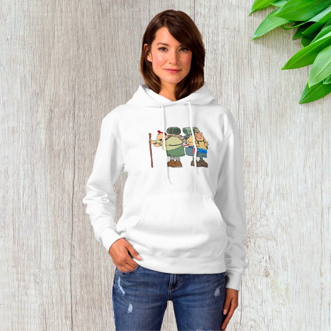 Funny Hikers Outdoor Adventure Camping Humour  Hoodie (Creator Uploaded)