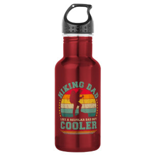 Funny Hiking Dad Like A Regular Dad Hiking 532 Ml Water Bottle