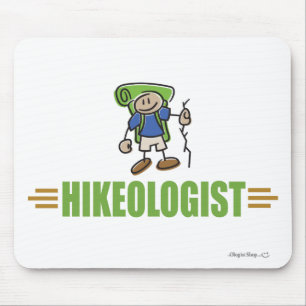 Funny Hiking Mouse Mat