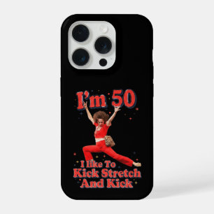 Funny Hiking Quote: I Hike To Kick Stretch and Kic iPhone 15 Pro Case