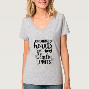 Funny Hilarious Blasting Farts MOM, Pregnant MOM T-Shirt