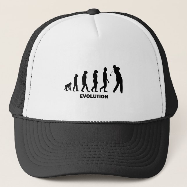 Funny hilarious golf trucker hat (Front)
