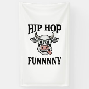 Funny Hip Hop Cow Vintage Engraving Shirt Design_1 Banner