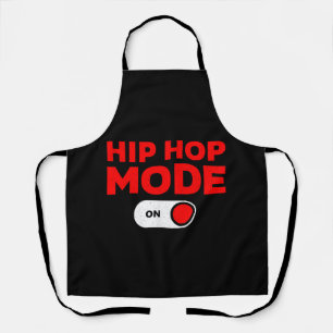 Funny Hip Hop Design For Men Women 90s Hip Hop Dan Apron