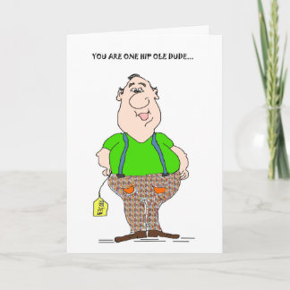 Funny Hip Replacement Card – New Hip Humour