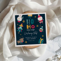 Funny 'Ho Ho Holy Crap' Christmas Baby Shower