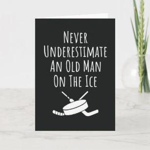 Funny Hockey Cards For Men Sports Saying