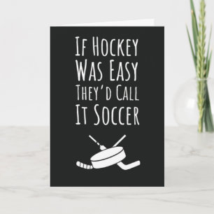 Funny Hockey Cards Quotes Saying Sports Team