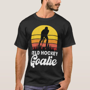 Funny Hockey Field Hockey Goalie Retro Vintage 70' T-Shirt