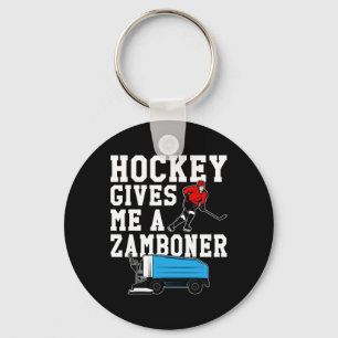 Funny Hockey Gifts For Men Vintage Retro Hockey Gi Key Ring