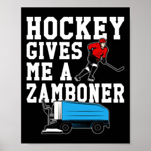 Funny Hockey Gifts For Men Vintage Retro Hockey Gi Poster
