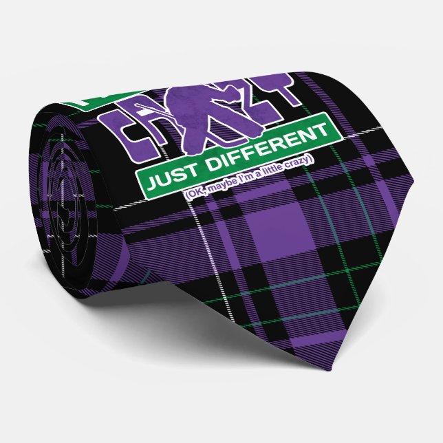 Funny Hockey Goalie Design Custom Tie (Rolled)